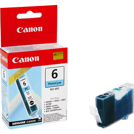 Picture of Canon BCI-6PC Photo Cyan Ink Cartridge