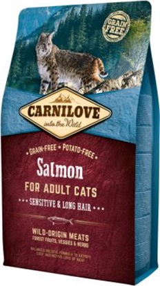 Изображение Carnilove 2kg KOT SENSI LONG HAIR SALMON