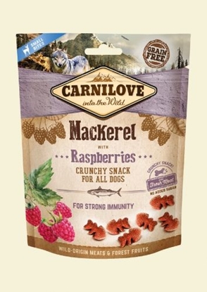 Picture of Carnilove Przysmak Dog Snack Fresh Crunchy Mackerel+Raspberries 200g