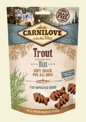 Picture of Carnilove Przysmak Dog Snack Fresh Soft Trout+Dill 200g