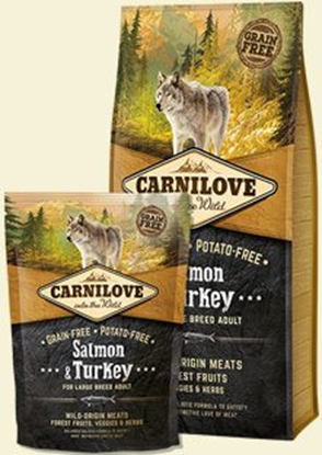 Изображение Carnilove Salmon & Turkey For Large Breed Adult - 1.5 kg