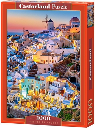 Изображение Castorland 1000 EL. Światła Santorini (103522)