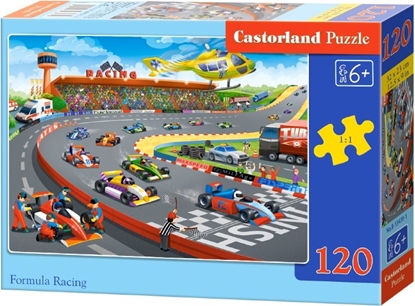 Attēls no Castorland Puzzle Formula Racing 120 elementów