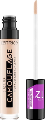 Attēls no Catrice Liquid Camouflage High Coverage Concealer korektor w płynie, 001 Fair Ivory 5ml