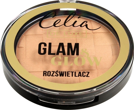 Picture of Celia Glam & Glow rozświetlacz nr. 106 złoty 9g