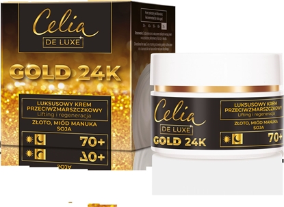 Attēls no Celia Gold 24K Luksusowy Krem przeciwzmarszczkowy 70+