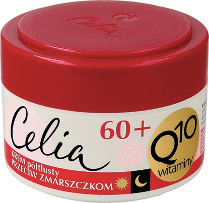 Attēls no Celia Krem do twarzy Q10 Witaminy 60+ przeciwzmarszczkowy 50ml