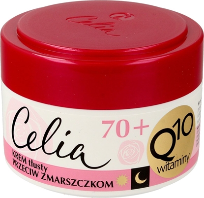 Attēls no Celia Krem do twarzy Q10 Witaminy 70+ przeciwzmarszczkowy 50ml