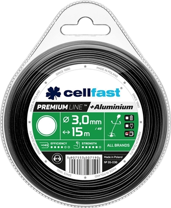 Picture of Cellfast żyłka tnąca premium 3,0mm /15m, okrągła (35-036)
