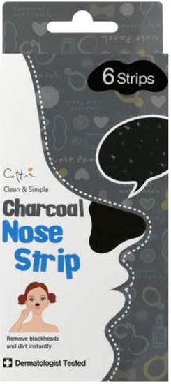 Picture of Cettua Charcoal Nose Strip 6 paski na nos z aktywnym węglem 6 szt.