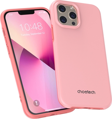 Attēls no Choetech Choetech MFM Anti-drop case etui do iPhone 13 Pro Max różowy (PC0114-MFM-PK)