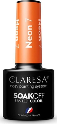 Изображение Claresa Claresa Soak Off UV/LED Neon lakier hybrydowy 7 5g