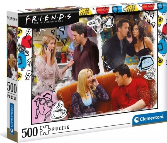 Изображение Clementoni Puzzle Friends. Przyjaciele 500 el.