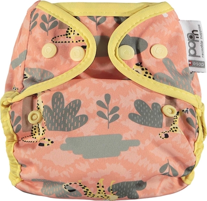 Attēls no Close Caboo Otulacz, pieluszka wielorazowa z napami Cheetah 3-16 kg, 1 szt.