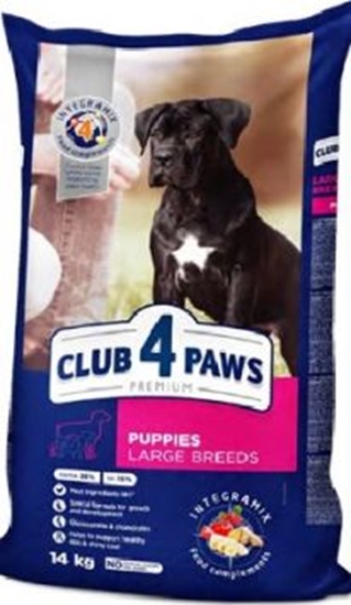 Picture of Club 4 Paws CLUB4Ł PIES 14kg PUPPY LARGE