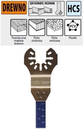 Изображение CMT Brzeszczot oscylacyjny W=10, I=28, TPI=18, uchwyt uniwersalny (OMM01-X1)