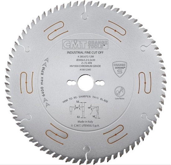 Picture of CMT Piła chromowana 300 x 30mm (285.696.12M)