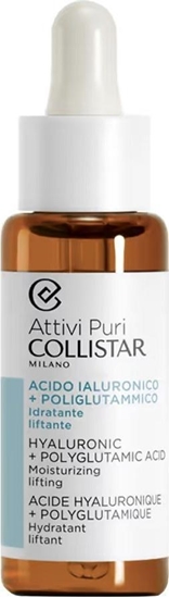 Изображение Collistar COLLISTAR HYALURONIC + POLYGLUTAMING ACID MOISTURIZING LIFTING 30ML