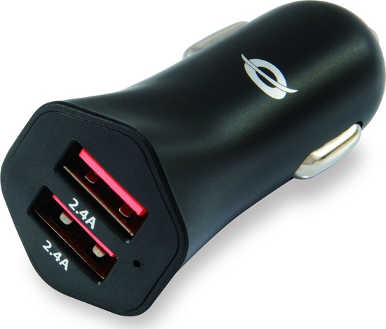 Изображение Conceptronic CARDEN04B 2-Port 24W USB-Car-Charger