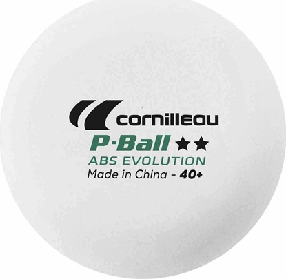 Изображение Cornilleau Piłeczki P-Ball 2** białe 6 sztuk