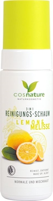 Изображение Cosnature Naturalna pianka oczyszczająca 3 w 1 z cytryną i melisą 150ml