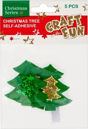 Изображение Craft with Fun CF OZDOBA BN MATERIAL CHOINKA SPRZYL PBH 40/400