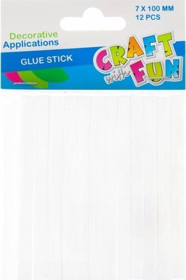 Picture of Craft with Fun WKLAD KLEJ DO PIST TERM 7MM/10CM 12SZT CF 12/288