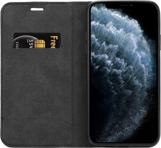 Picture of Crong Crong Folio Case Etui iPhone 11 Pro Max z klapką na magnes (czarny)