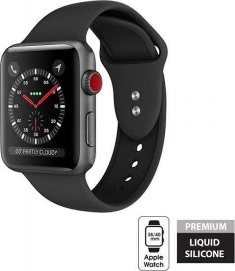 Picture of Crong Crong Liquid Band - Pasek Apple Watch 38/40 mm (czarny)