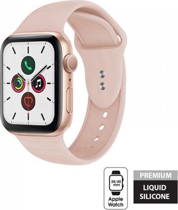 Изображение Crong Crong Liquid Band - Pasek Apple Watch 38/40 mm (piaskowy róż)