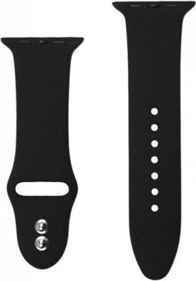 Изображение Crong Crong Liquid Band - Pasek Apple Watch 42/44 mm (czarny)