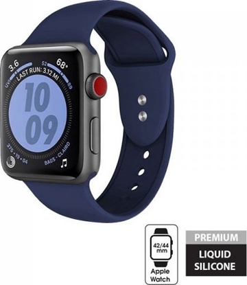 Изображение Crong Crong Liquid Band - Pasek Apple Watch 42/44 mm (granatowy)