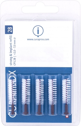 Изображение Curaprox Curaprox Strong & Implant Refill 2,0 - 7,0 mm Szczoteczka do przestrzeni międzyzębowych 5szt