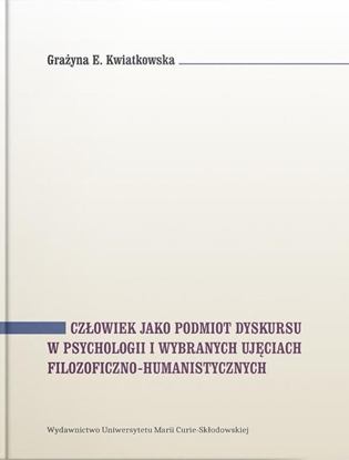 Изображение Człowiek jako podmiot dyskursu w psychologii...