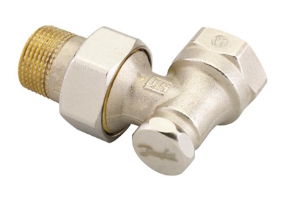 Attēls no Danfoss Zawór grzejnikowy kątowy 3/4" RLV-S 20 odcinający - 003L0125