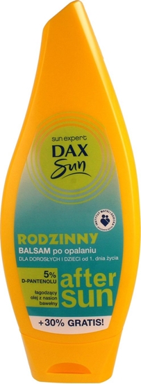 Изображение DAX DAX_Sun After Sun rodzinny balsam po opalaniu dla dorosłych i dzieci od 1. dnia życia 5% D-Pantenolu 250ml