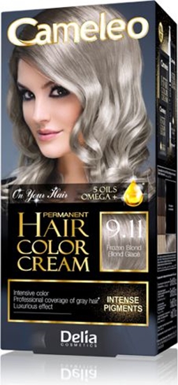 Изображение Delia Cameleo HCC Farba permanentna Omega+ 9.11 frozen blond