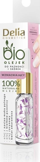 Изображение Delia Cosmetics Bio Olejek do paznokci i skórek - wzmacniający 10ml