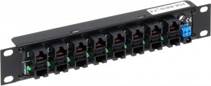 Attēls no Delta Patch panel 10" 8x RJ-45 / 8x RJ-45 (POE-8/R10)