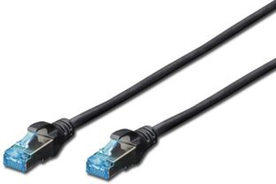 Изображение Digitus Patchcord CAT5e, SF-UTP, 0.5m (DK-1532-005/BL)