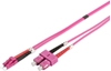 Picture of DIGITUS LWL Patchkabel LC -> SC 5.00m  Multimode Duplex OM4