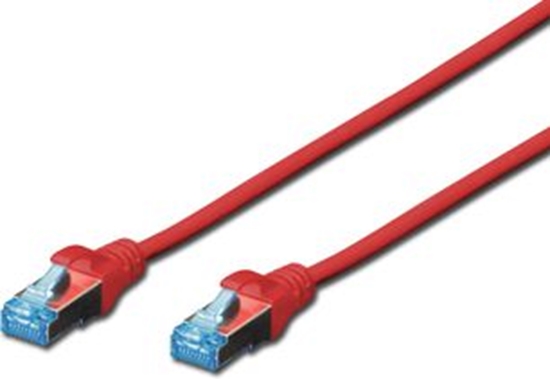 Picture of Digitus RJ-45/RJ-45, kat.5e, SF/UTP, czerwony, 5m (DK-1531-050/R)