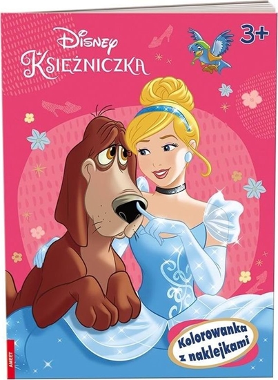 Picture of Disney Księżniczka. Kolorowanka z naklejkami