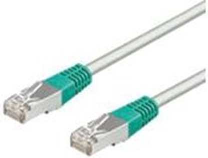 Attēls no Diverse Patchcord Krosowany, S/FTP, CAT6, 5m, szary