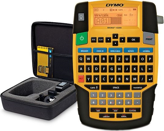 Изображение DYMO Rhino 4200 label printer Thermal transfer Wireless QWERTY