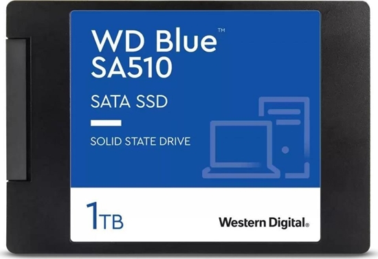 Picture of Dysk SSD WD Blue SA510 1TB 2.5" SATA III (WDS100T3B0A)