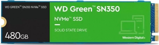 Picture of Dysk SSD WD Green SN350 480GB M.2 2280 PCI-E x4 Gen3 NVMe (WDS480G2G0C)