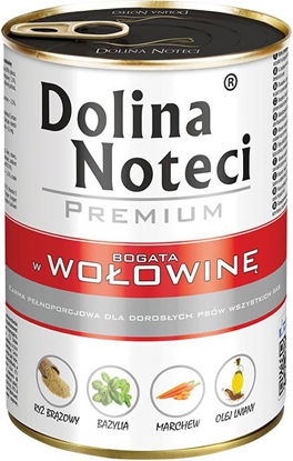 Attēls no Dolina Noteci Premium z wołowiną 400g