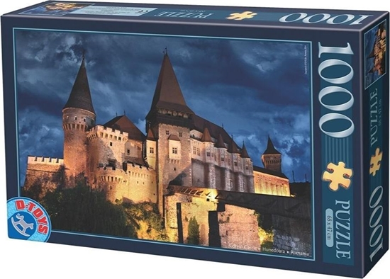 Picture of D-Toys Puzzle 1000 Rumunia, Zamek Corvin nocą