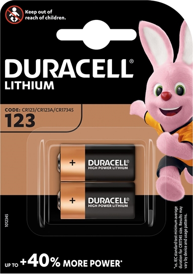 Picture of Duracell Bateria Ultra Photo CR123 1400mAh 2 szt.